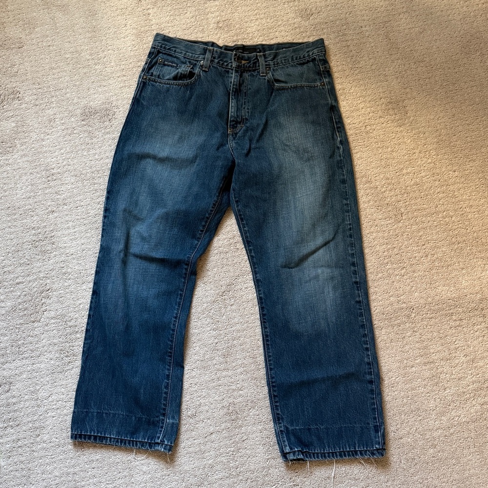 Calvin Klein Jeans Men's Dark Blue Relaxed Fit